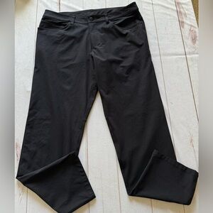 Lululemon Men’s Black Business Casual  Pants No Tag Size See Approx Measurements